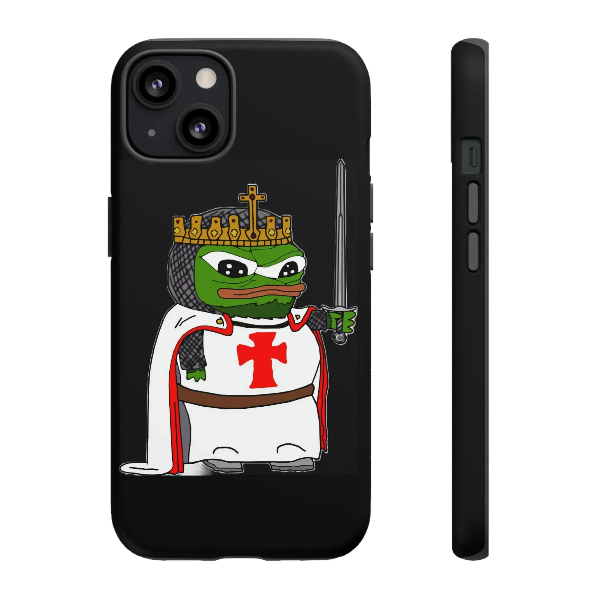 Crusader Pepe Cell Phone Case