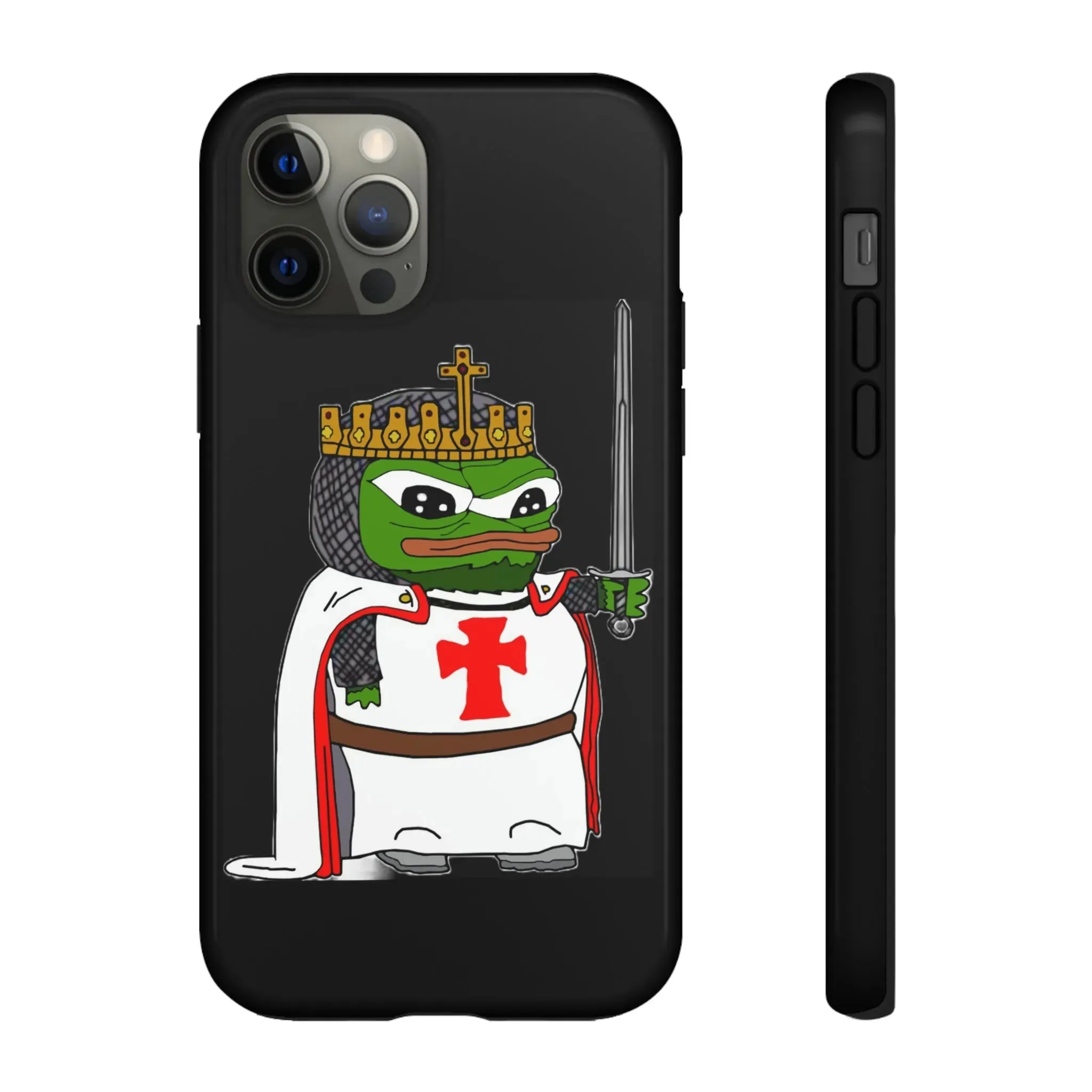 Crusader Pepe Cell Phone Case