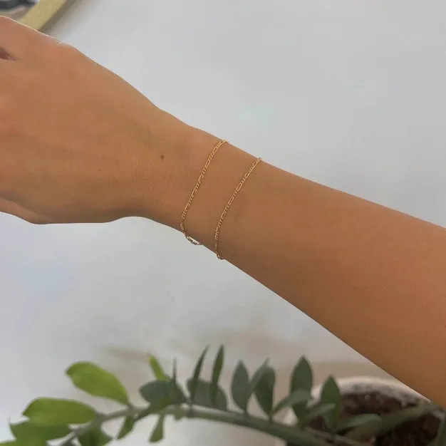 Eden Gold Filled Dainty Bracelet