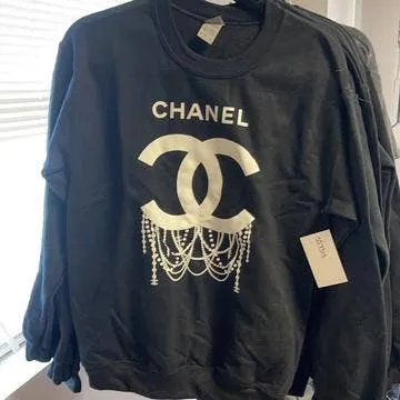 FASHION Black SWEATSHIRT