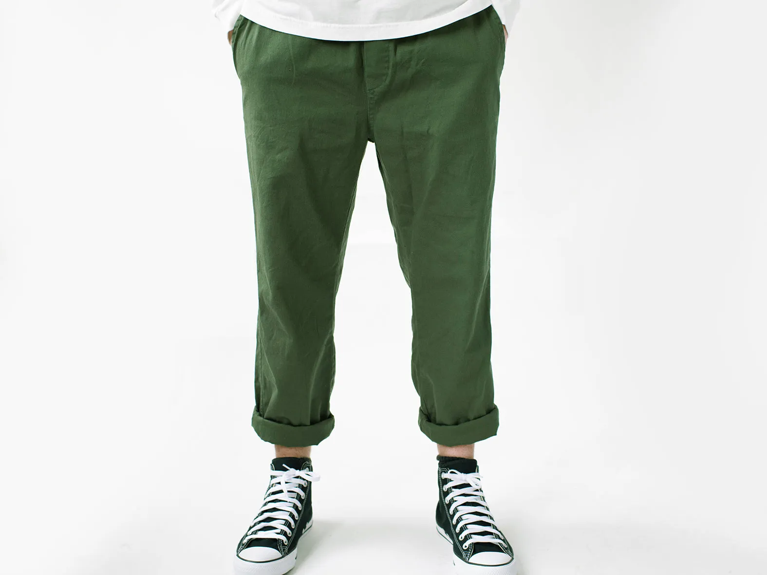 FIELD PANT. RELAXED. ARMY GREEN