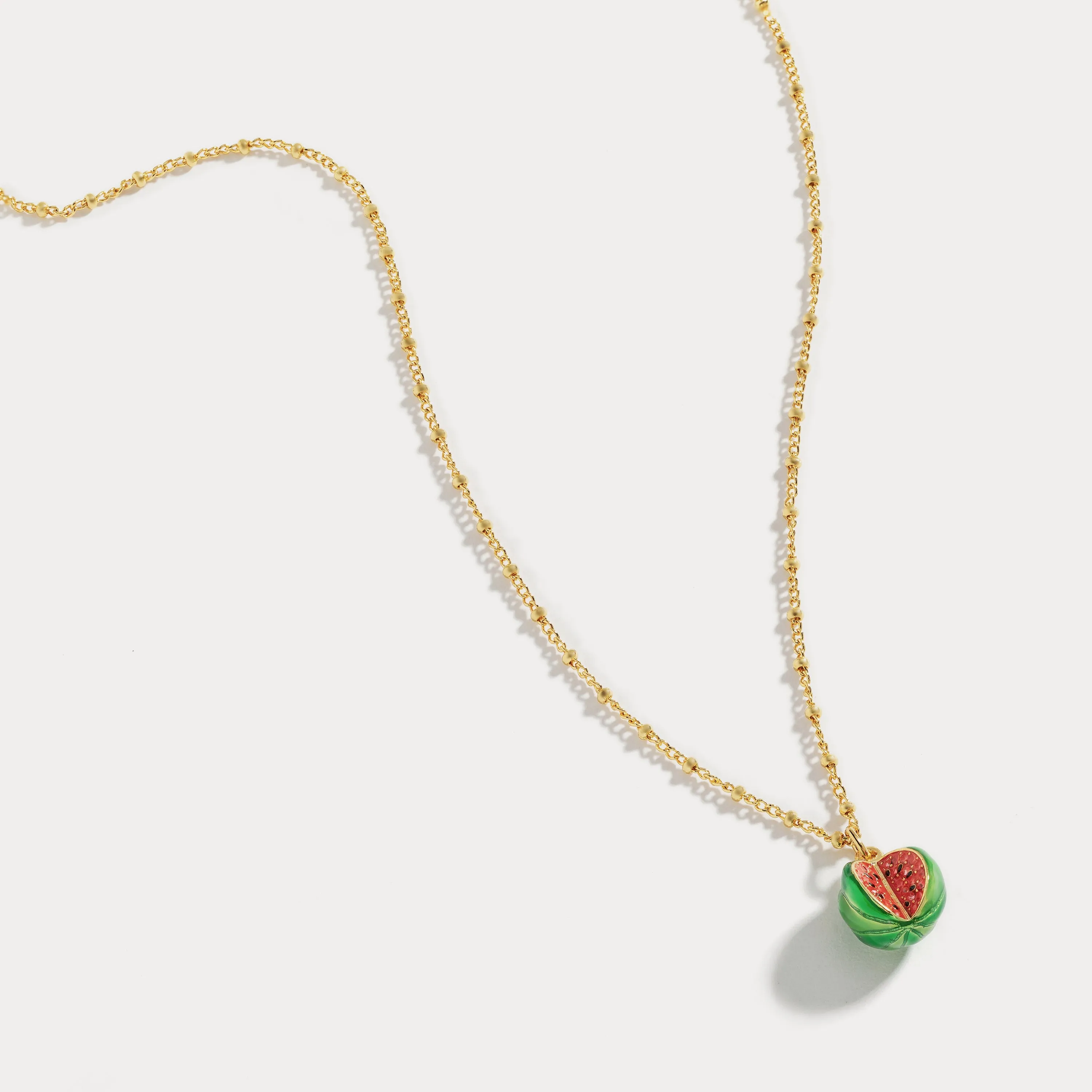 Fruit Enamel Necklace