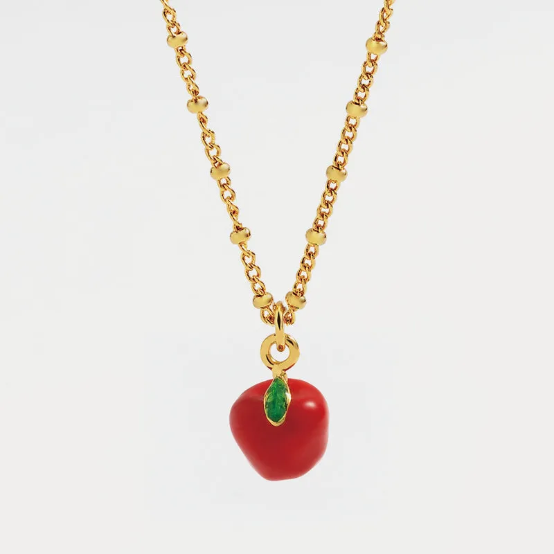 Fruit Enamel Necklace