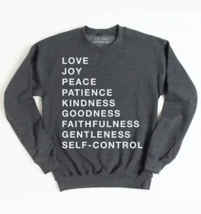 Fruit of the Spirit Unisex Pullover - Charcoal