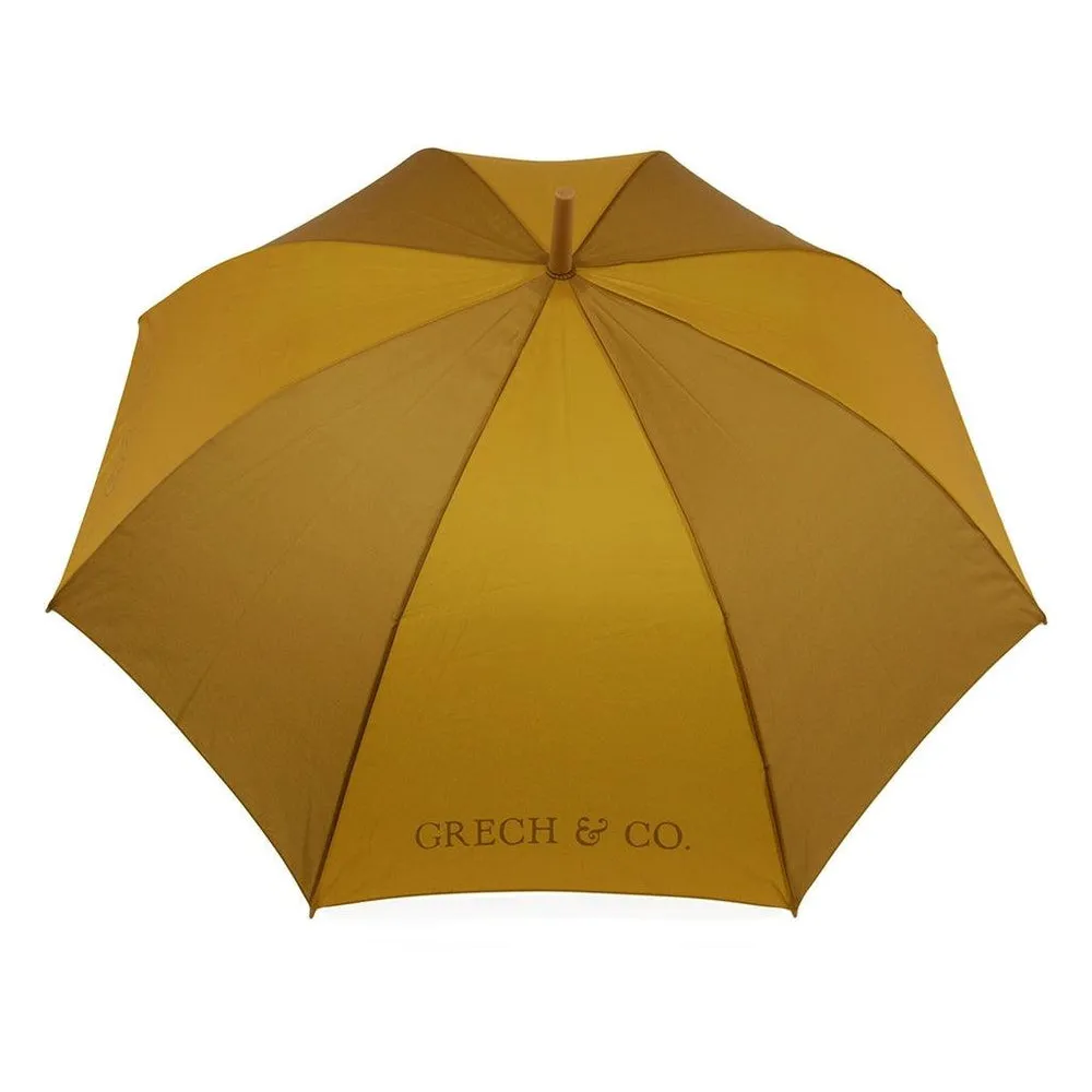 Grech & Co. Adult's Sustainable Umbrella Wheat