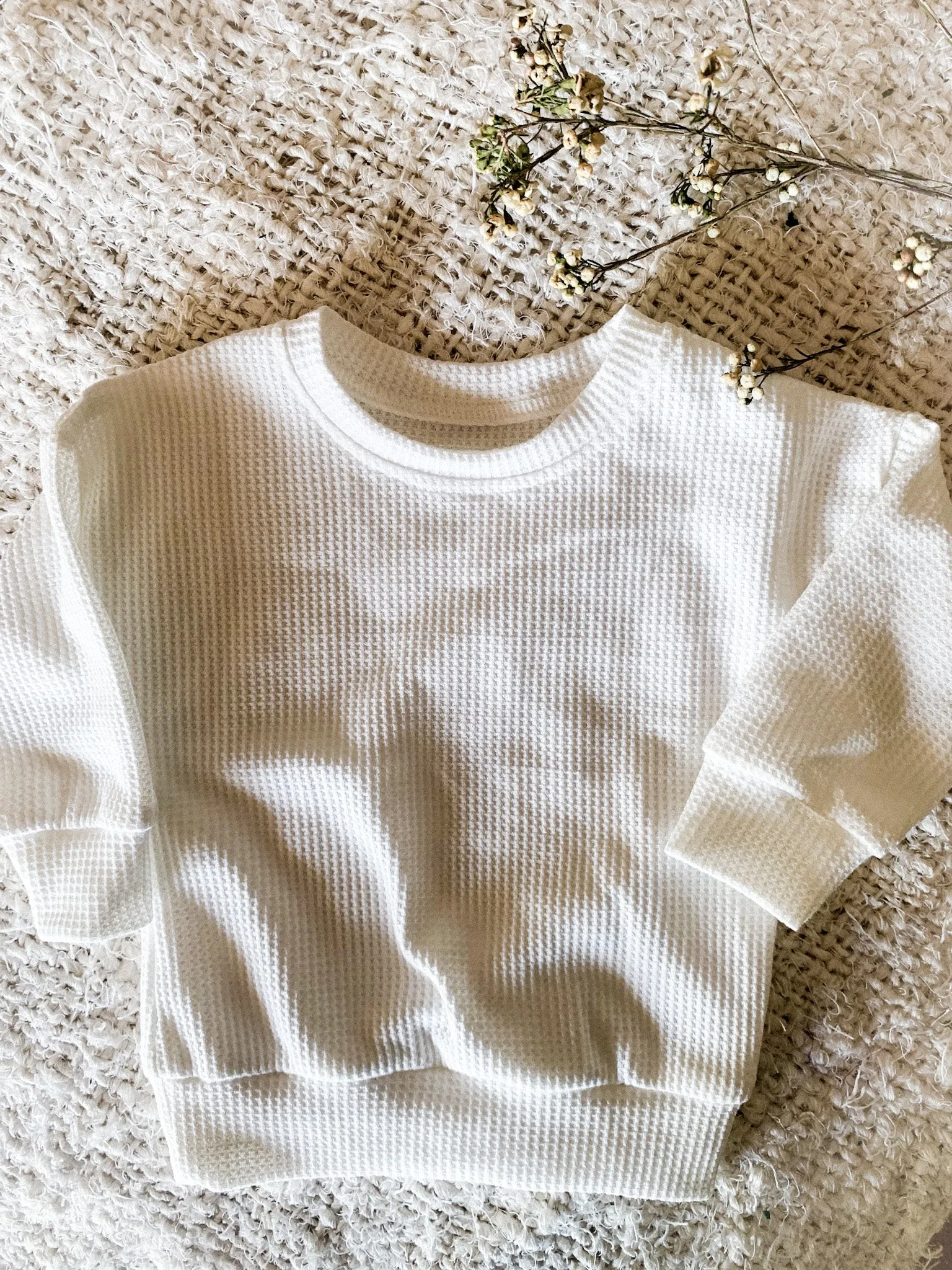 il Cotone Jumper: White