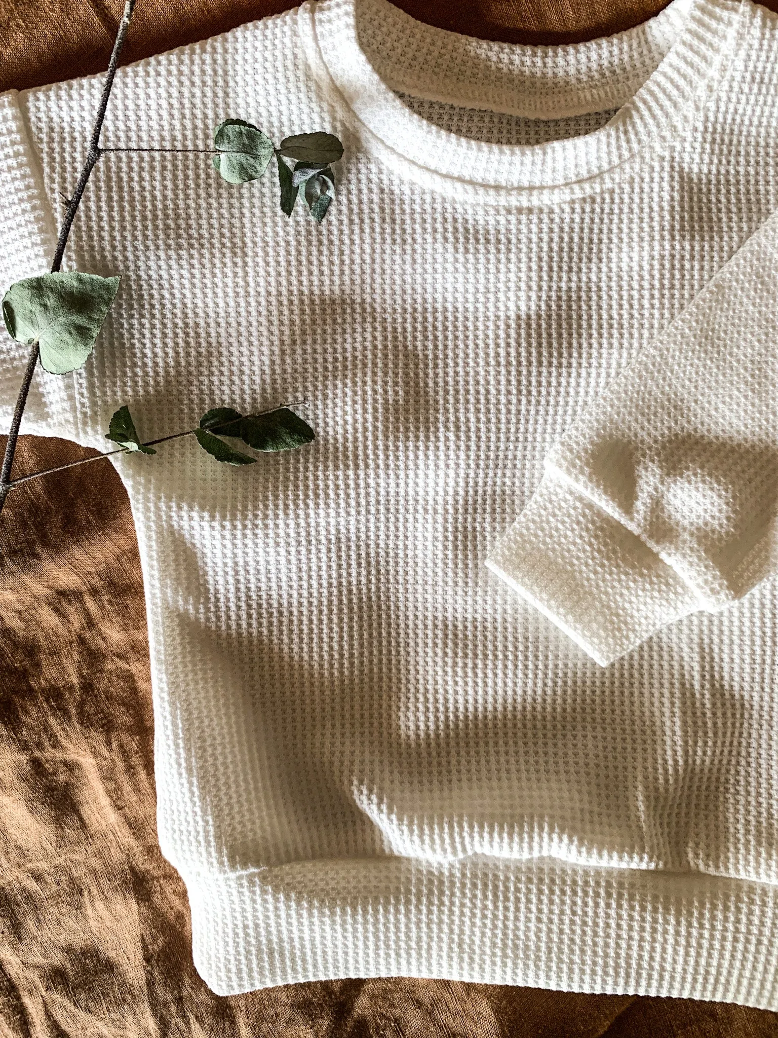 il Cotone Jumper: White