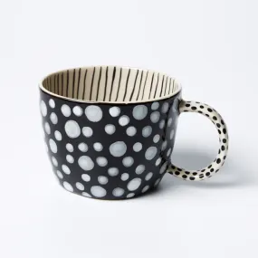 JONES & CO - CHINO MUG BLACK SPOT