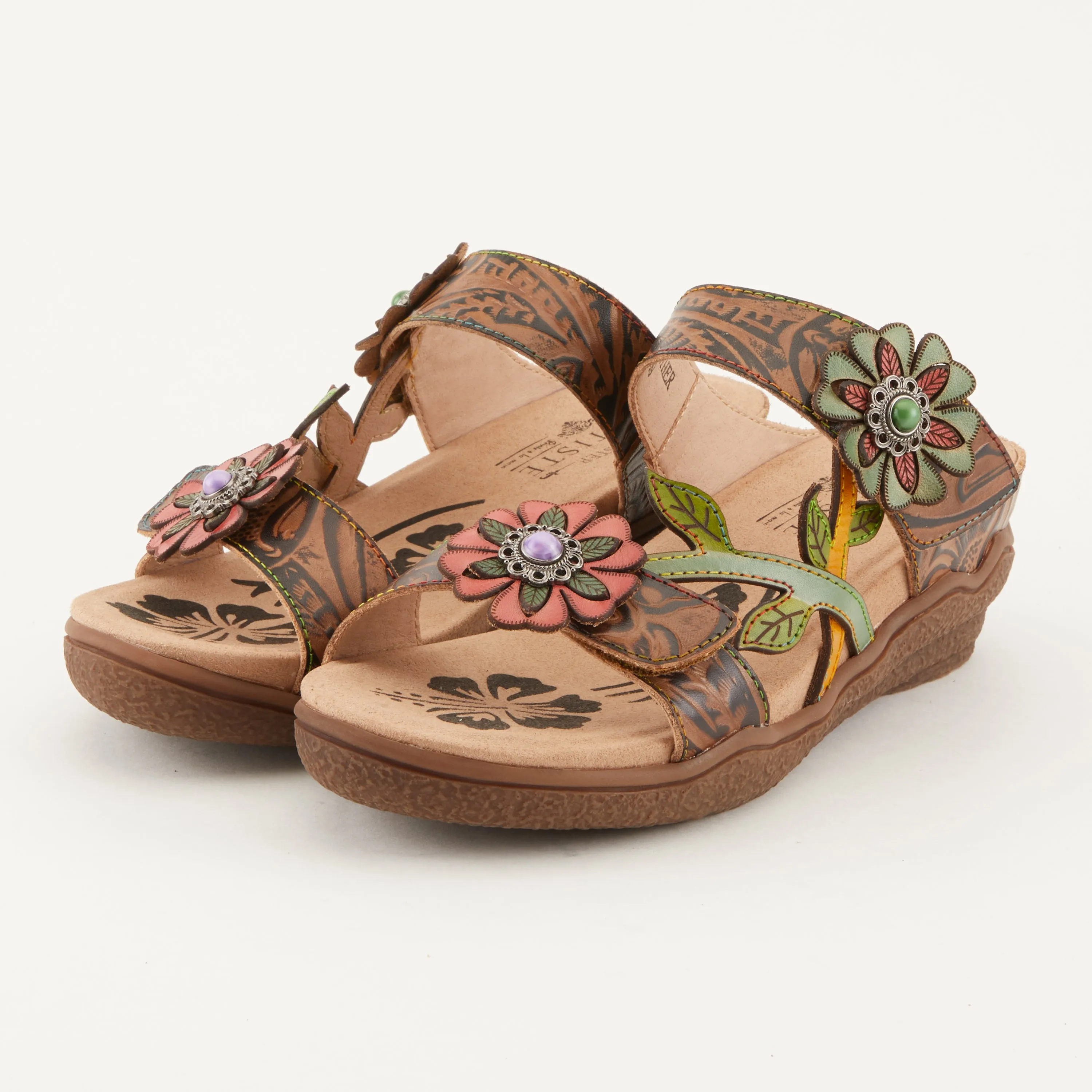 L'ARTISTE AYMEE SLIDE SANDALS