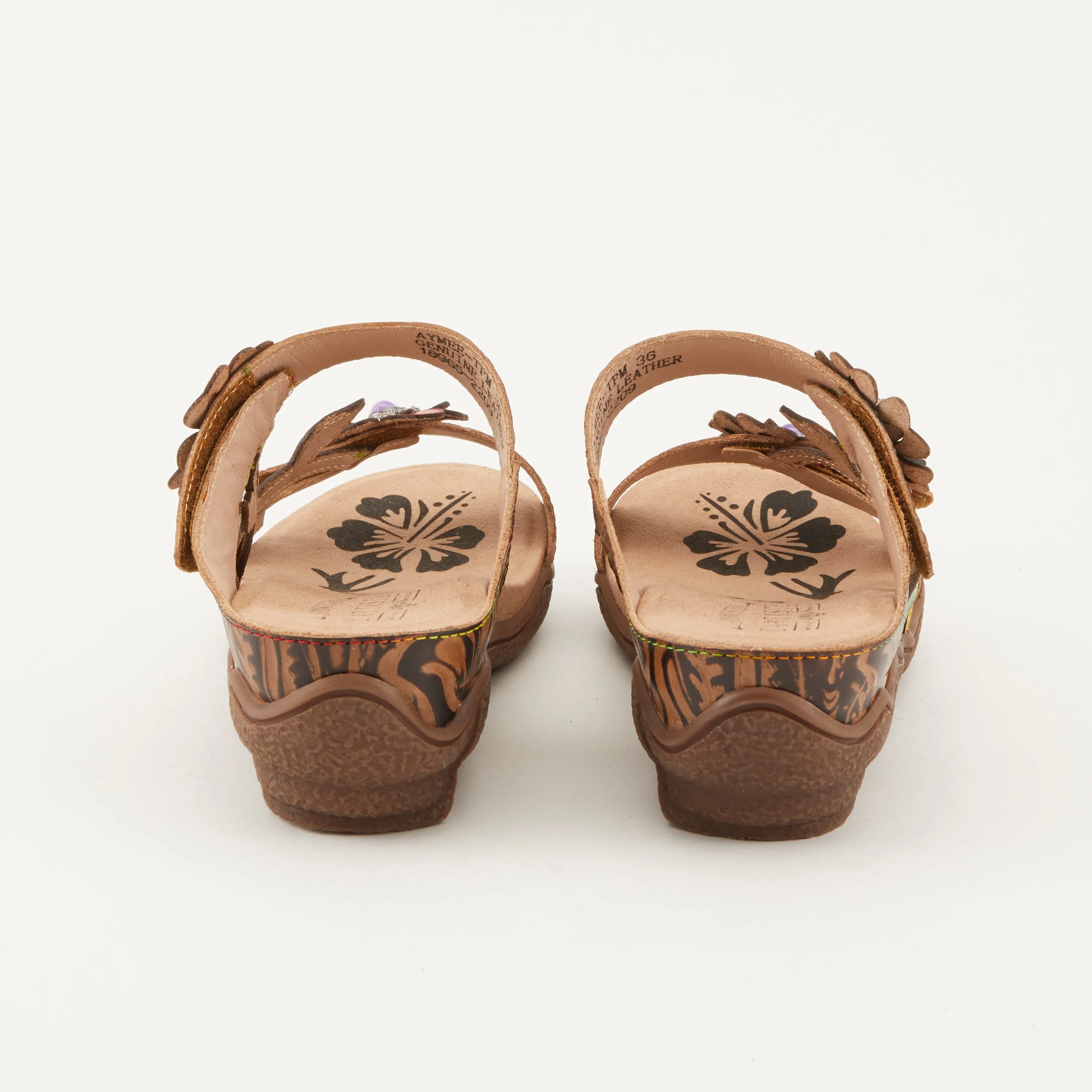 L'ARTISTE AYMEE SLIDE SANDALS