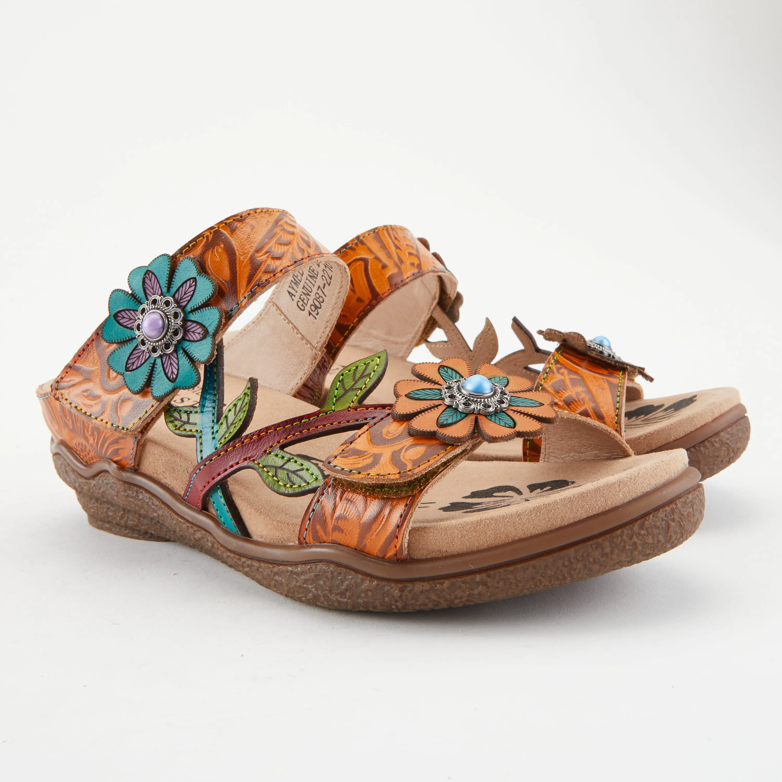 L'ARTISTE AYMEE SLIDE SANDALS