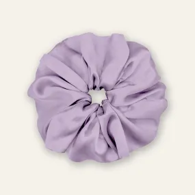 Lilac Satin Scrunchie