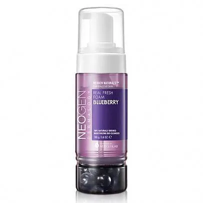 Limpiador facial Neogen Dermalogy Real Fresh Foam Blueberry 160gr