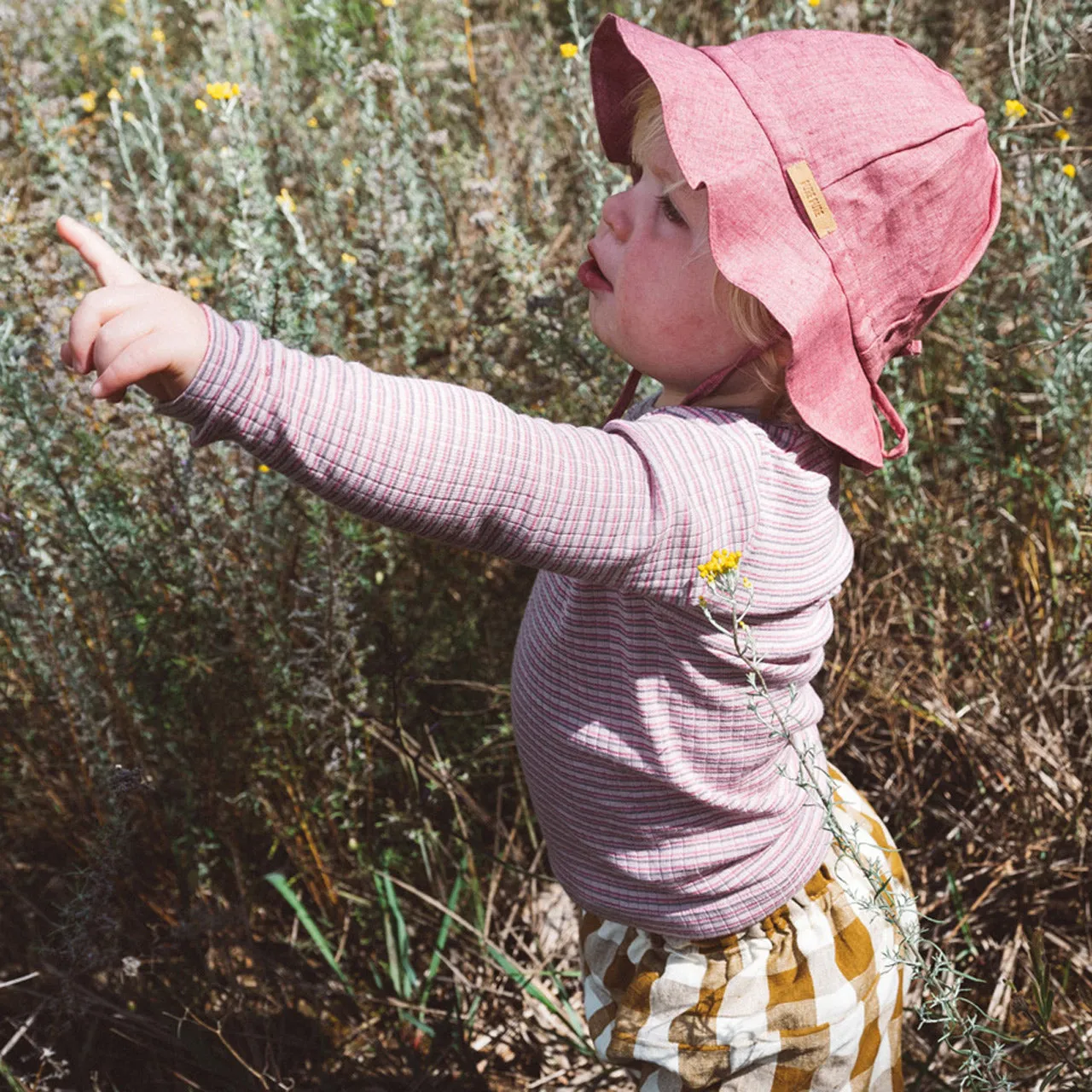 Linen Sun Hat (1-7y)