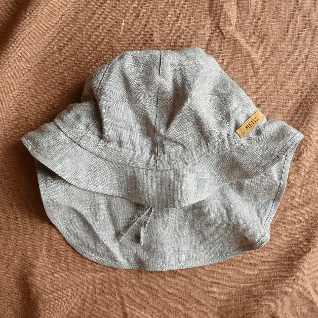 Linen Sun Hat with Neck Protection (Baby-Child) *Last Ones!