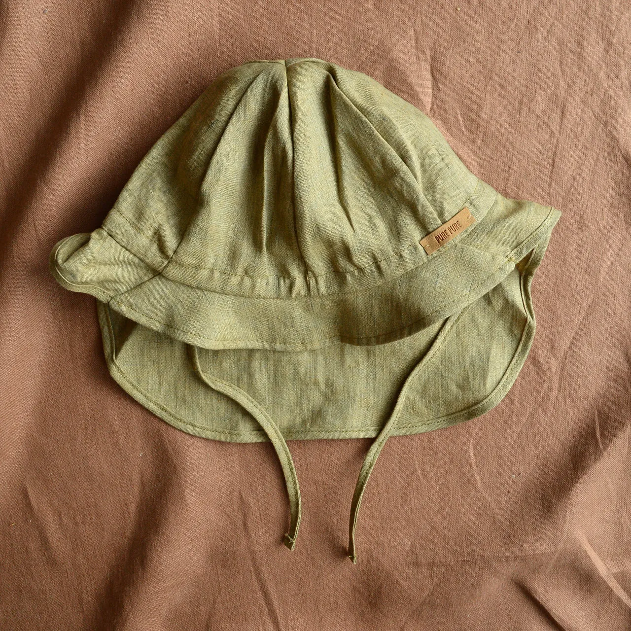 Linen Sun Hat with Neck Protection (Baby-Child) *Last Ones!