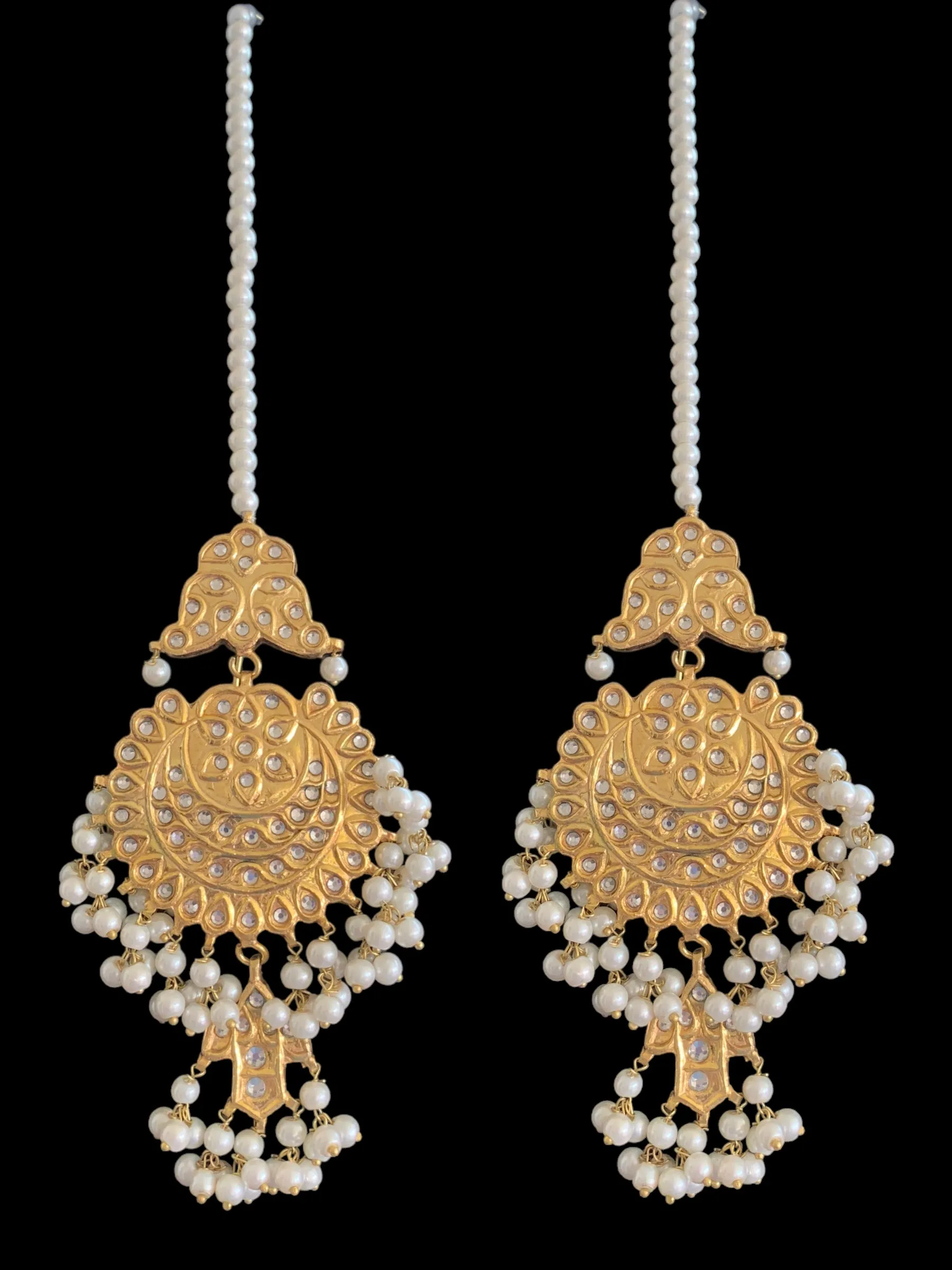 LN201 kundan Rani haar set ( SHIPS IN 3 WEEKS )