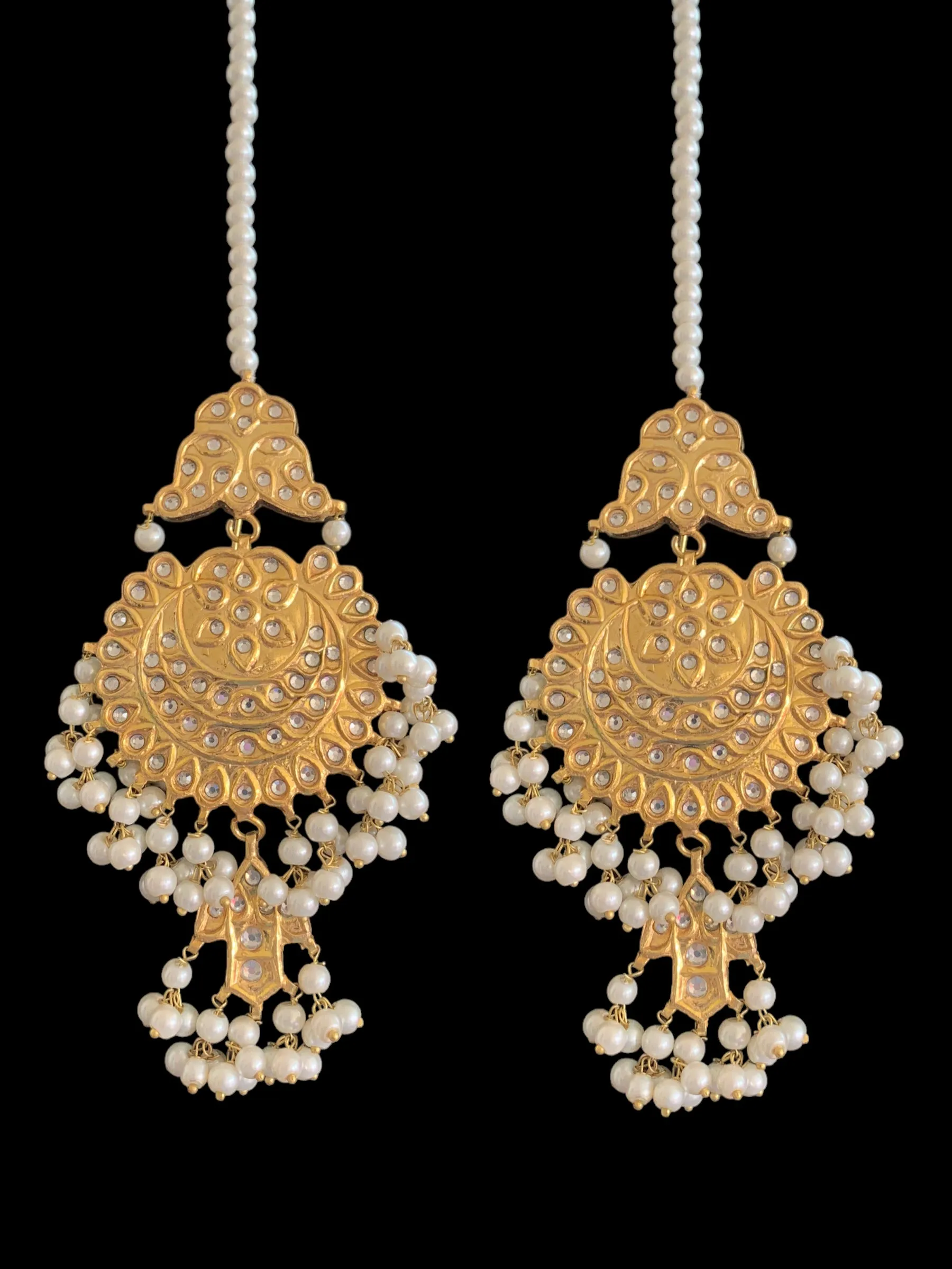 LN201 kundan Rani haar set ( SHIPS IN 3 WEEKS )