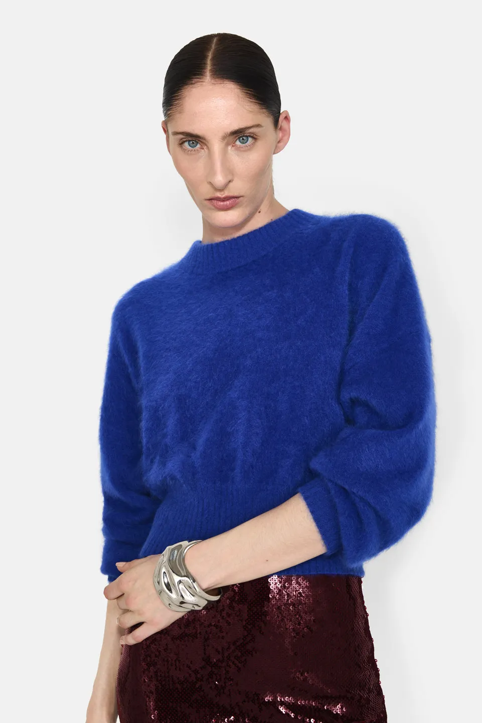 Loom Jumper - Cobalt Blue