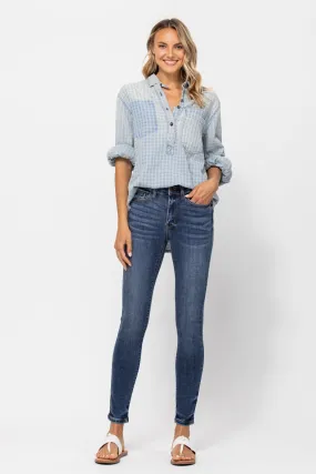 Mid-Rise Skinny Jeans