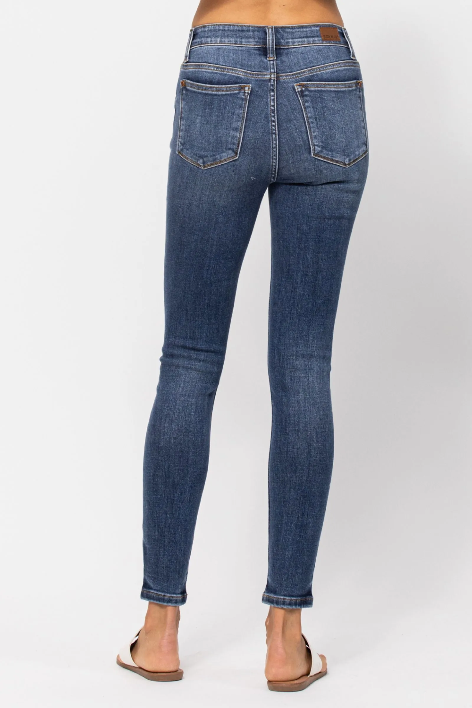 Mid-Rise Skinny Jeans