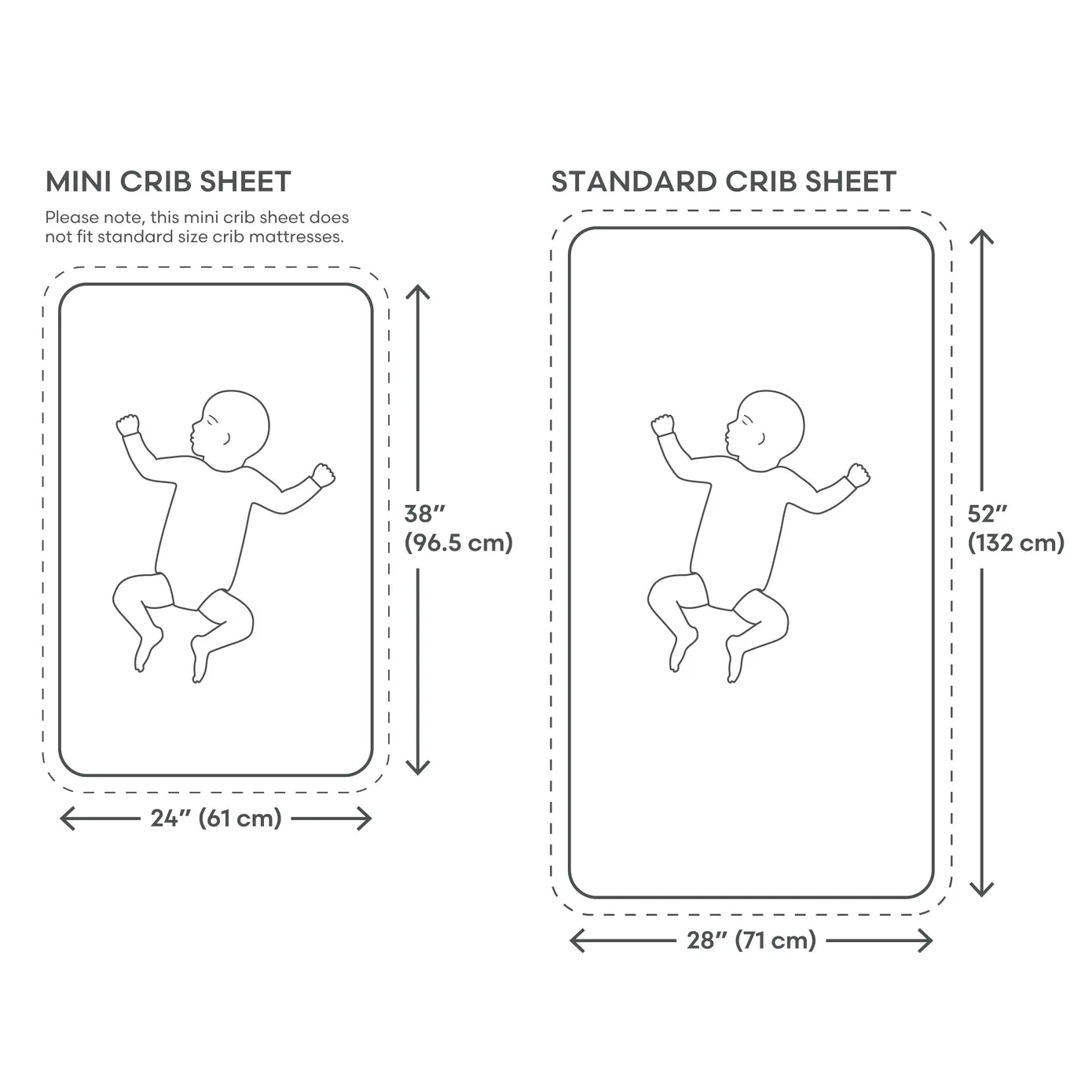 Mini Muslin Crib Sheet (Roman Green)