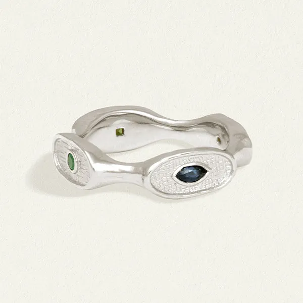 Mira Seal Ring - Silver