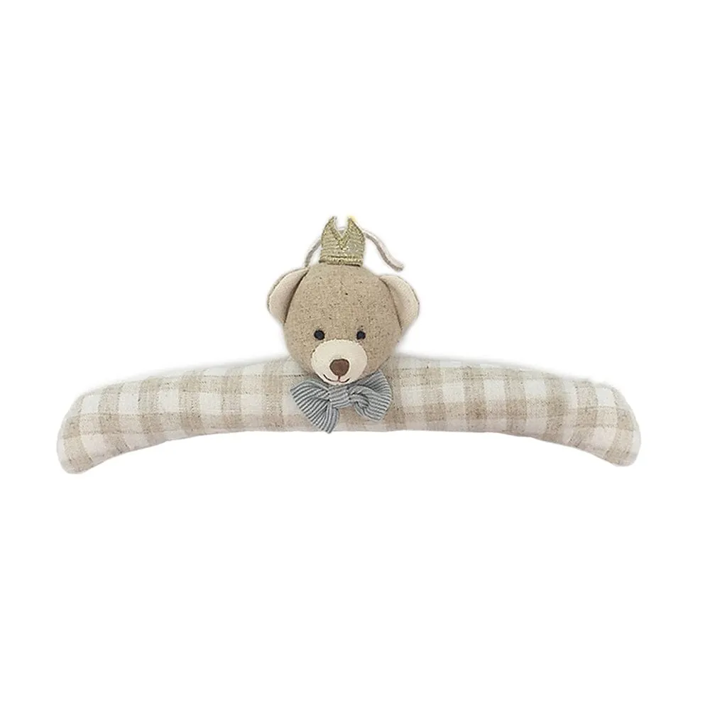 Muslin Sleep Sack and Bear Hanger Set