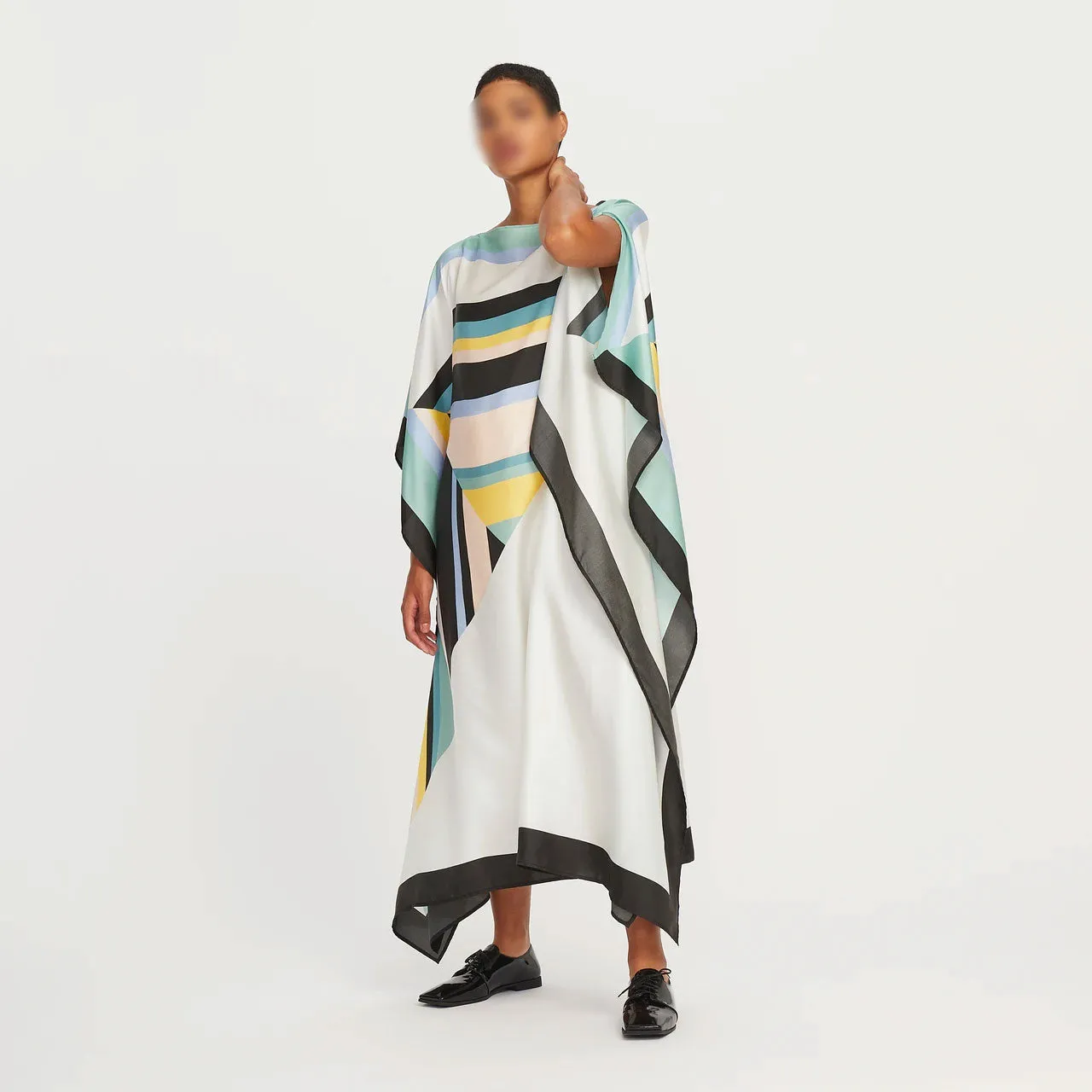 Palette Loom Colorful Geometry Kaftan KAF0059