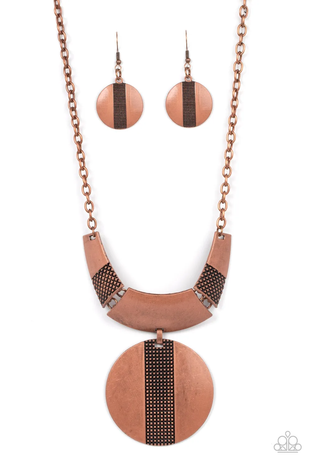 Paparazzi Metallic Enchantress - Copper Necklace