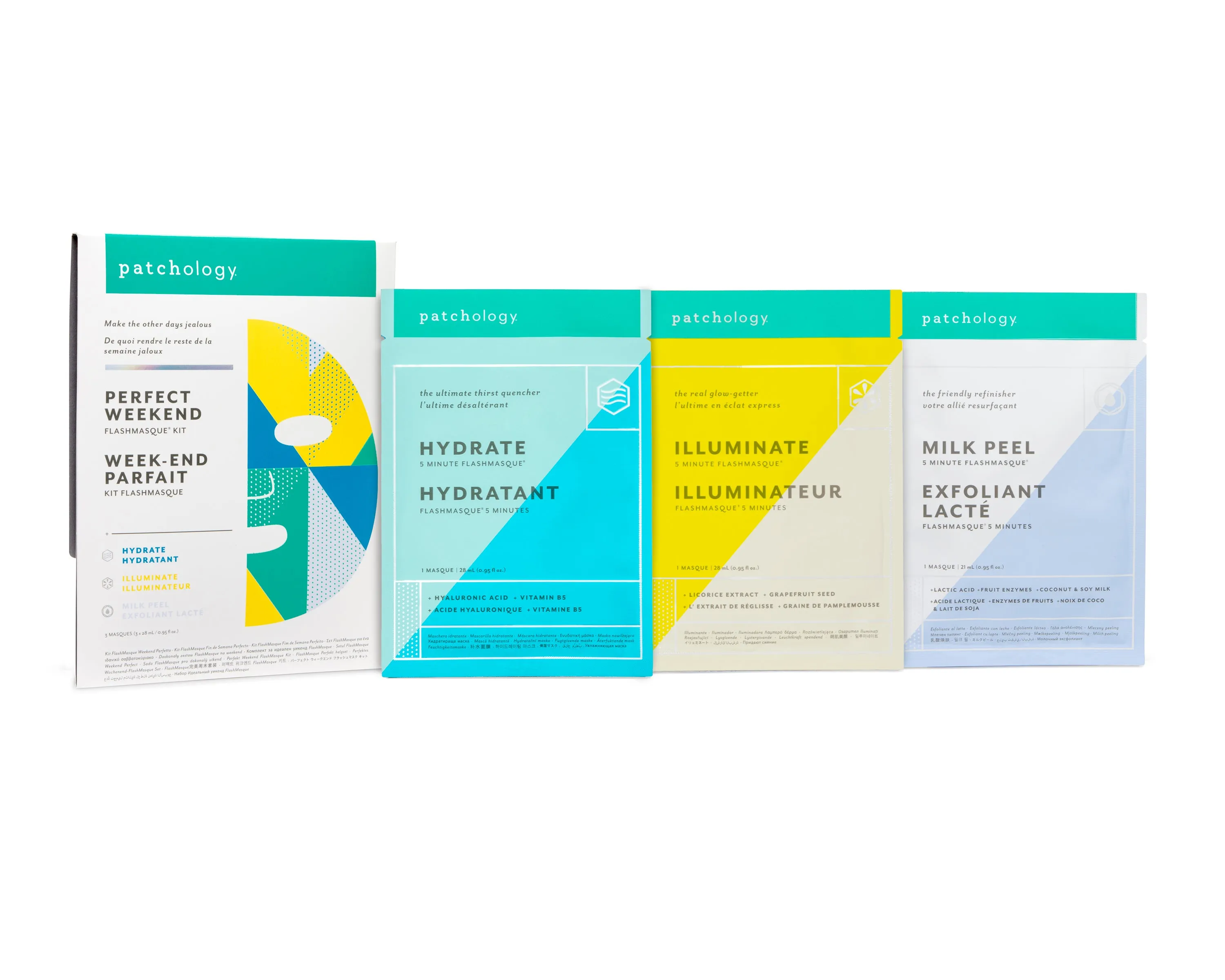 Patchology Flashmasque Sheet Mask: Perfect Weekend Trio