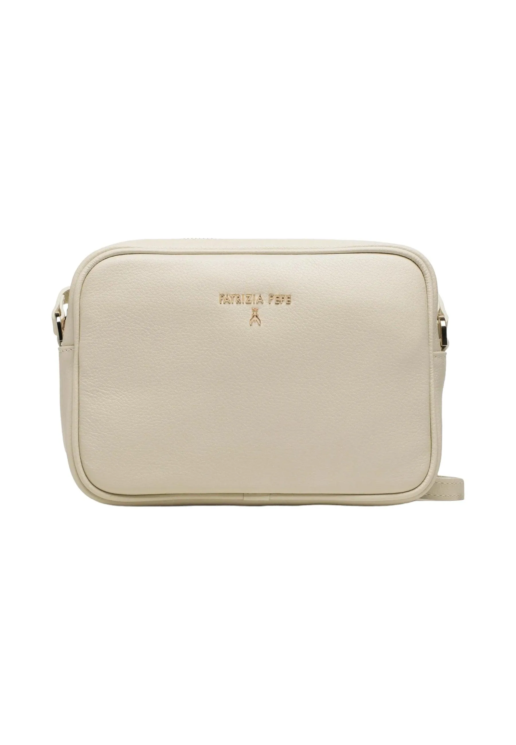 PATRIZIA PEPE Borsa Tracolla Donna Off White Beige CB8985-L001