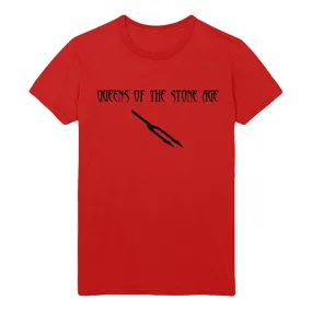 Queens Of The Stone Age Songs For The Deaf Red T-Shirt