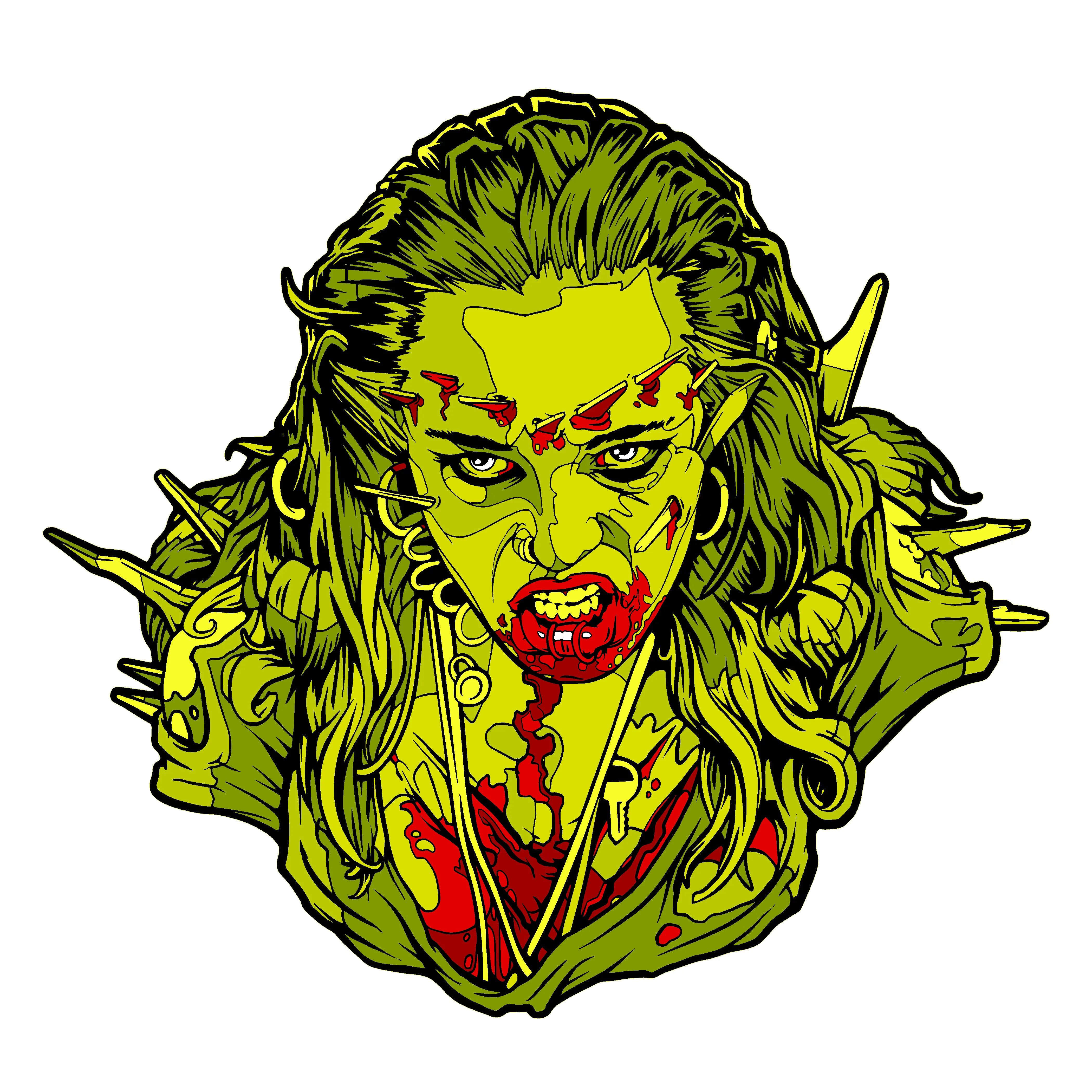 Return Of The Living Dead 3 - Julie Trioxin Variant Pin