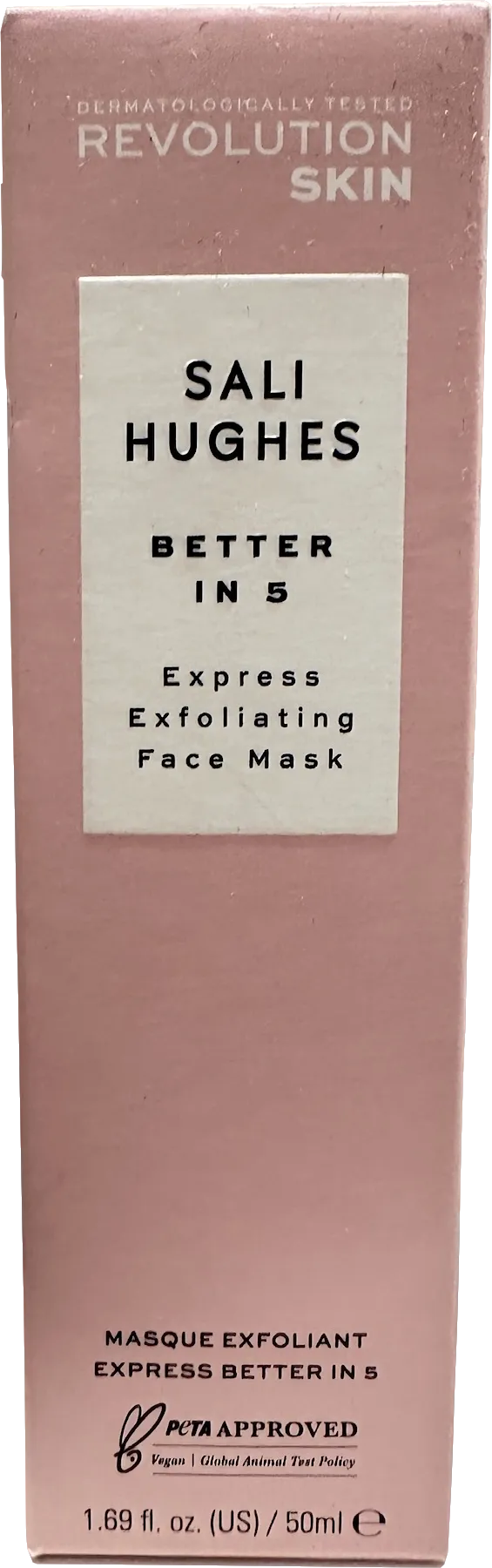 Revolution X Sali Hughes Better In 5 Express Exfoliating Face Mask 50ml