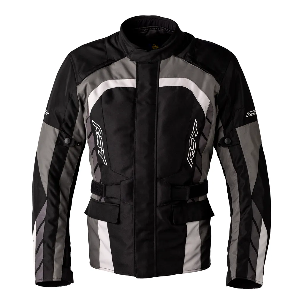 RST Alpha 5 CE Mens Textile Jacket - Black / Grey