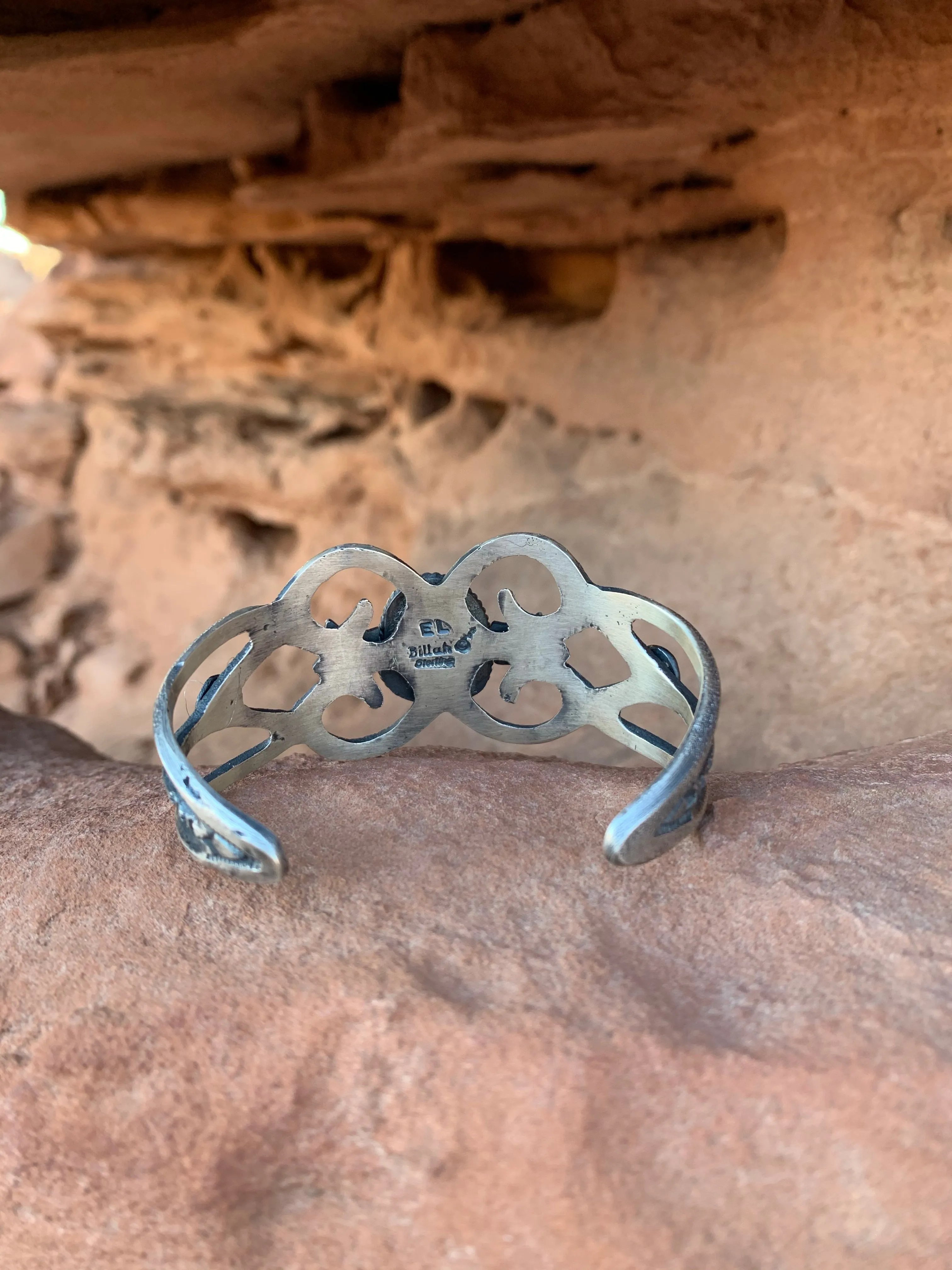 Sandcast Turquoise cuff