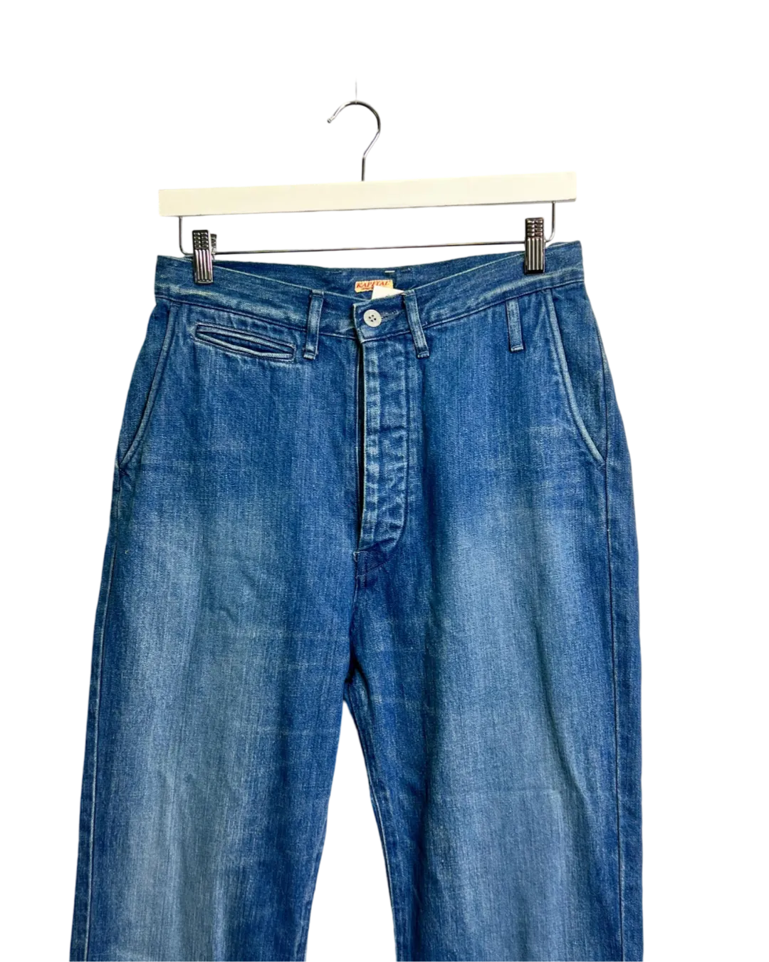 Size 30 (3) - Kapital Mid Wash High Waisted Jeans