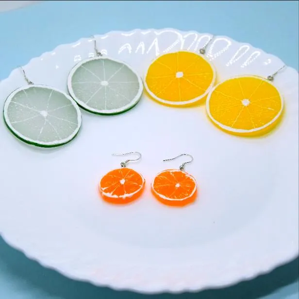 SUMMER LEMON S925 SILVER EARRINGS BY14001