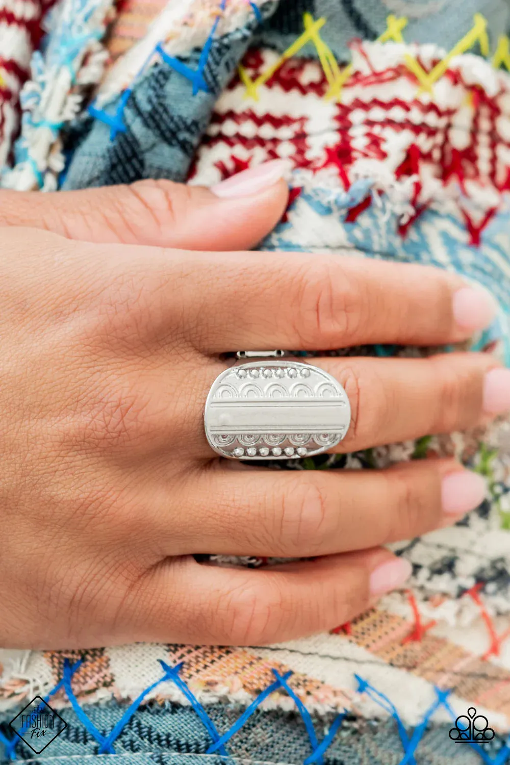 Teeming with Texture Silver-Ring