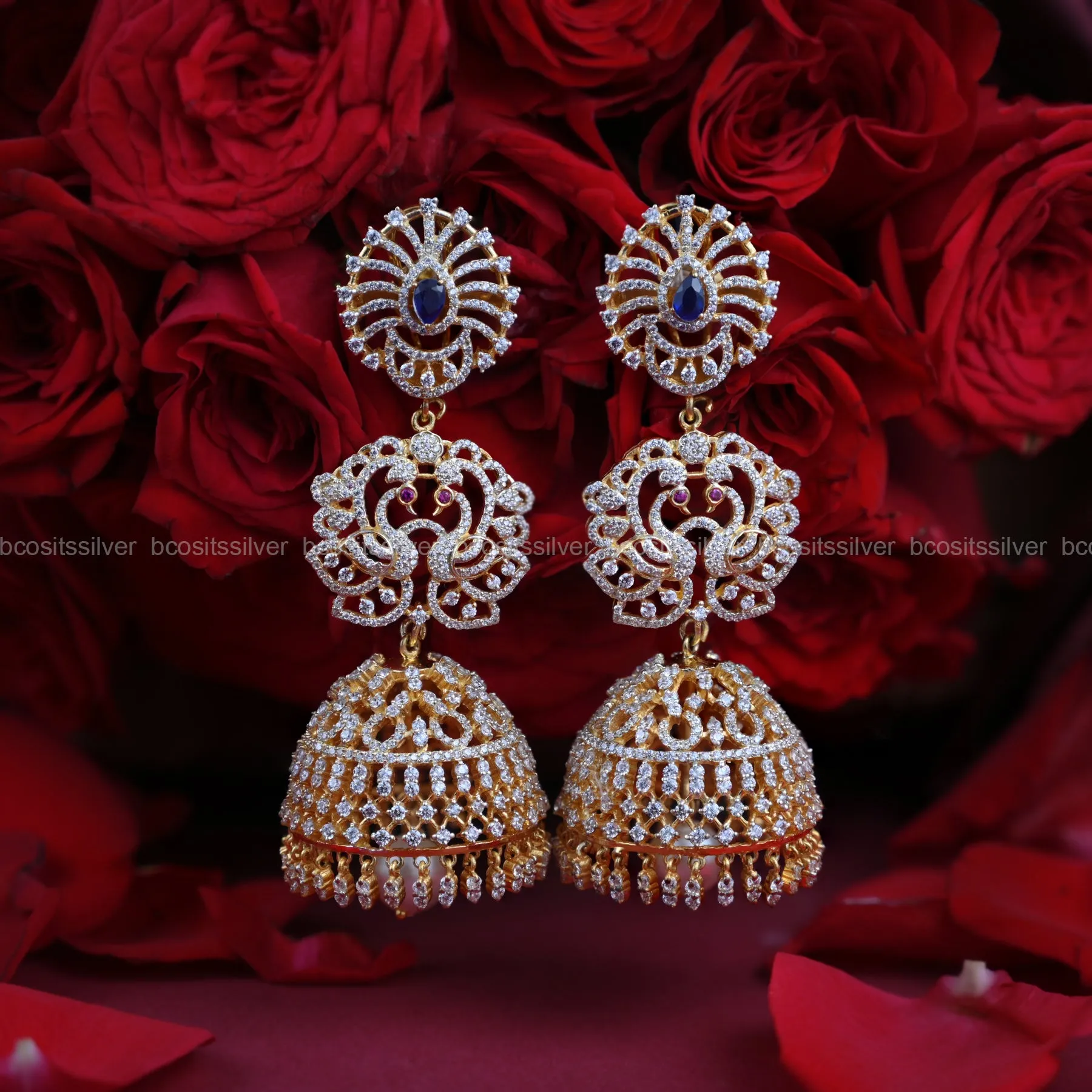 Theia Diamond look Jhumka