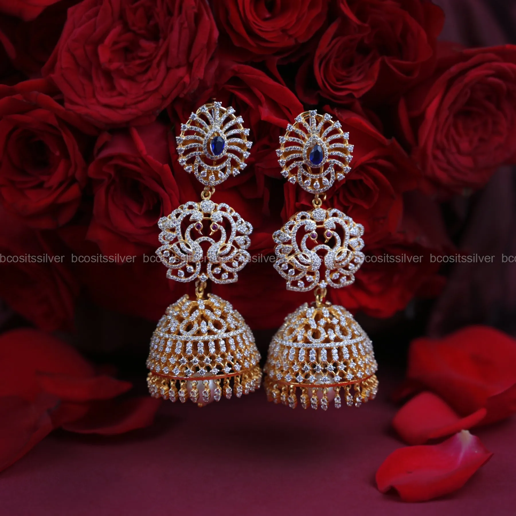 Theia Diamond look Jhumka