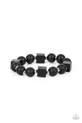 Timber Trendsetter - Black Paparazzi Bracelet