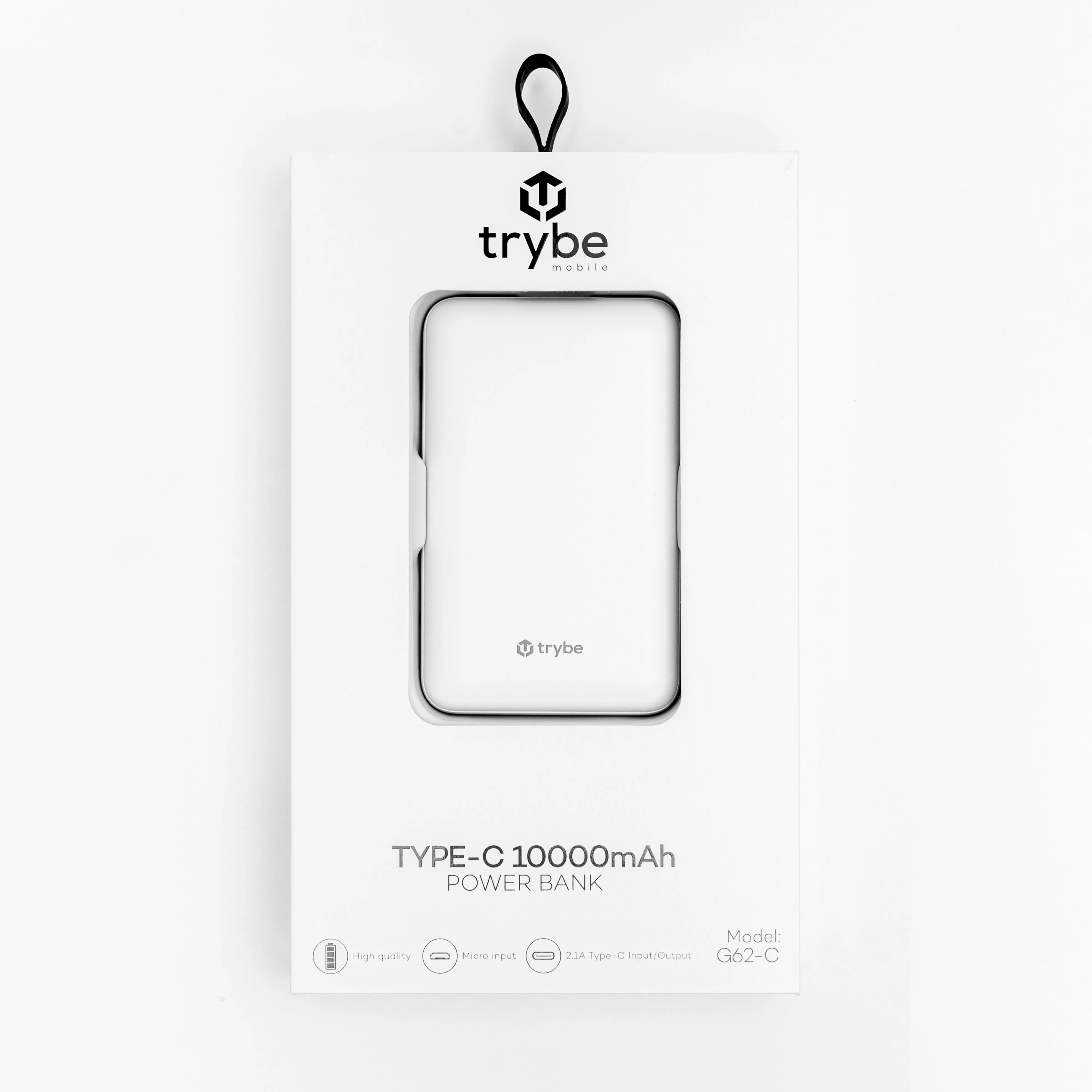 Trybe 10000mAh Dual USB-A   USB-C G62-C Power Bank