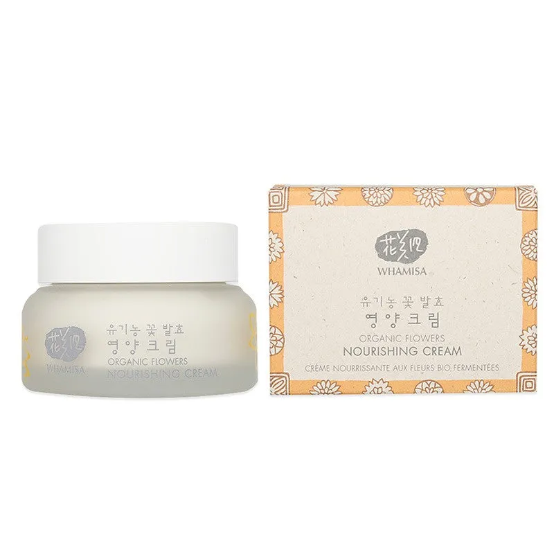 WHAMISA Organic Flowers Nourishing Cream